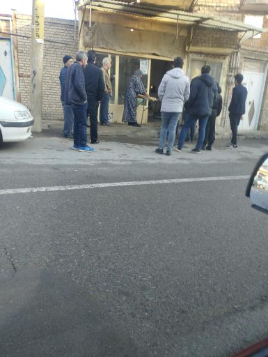 عکس نانوایی سنگک