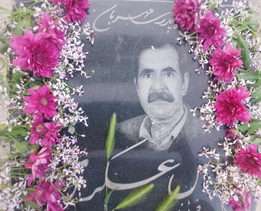 عکس مزار مرحوم عباس عسکری