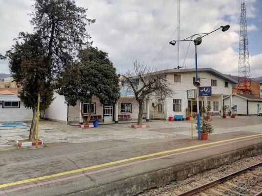 عکس ایستگاه راه آهن زیراب