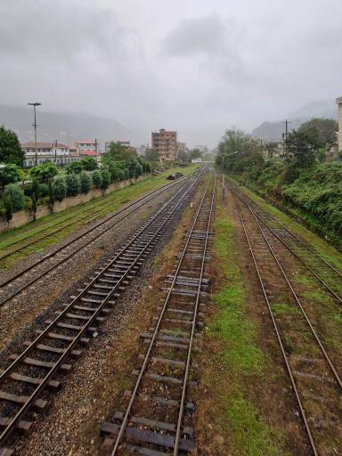 عکس ایستگاه راه آهن زیراب