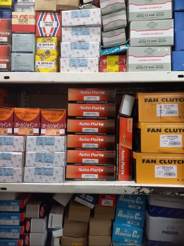 عکس لوازم یدکی مزدا سجاد جودکی