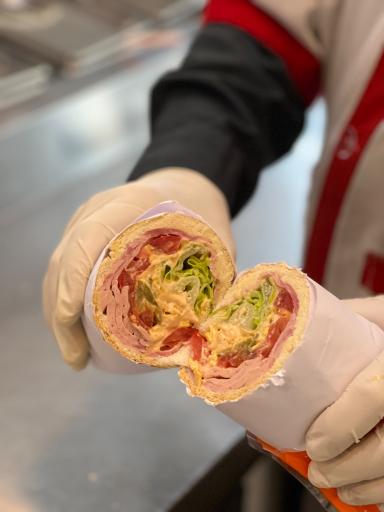 عکس ساندویچ سرد مزه طوری