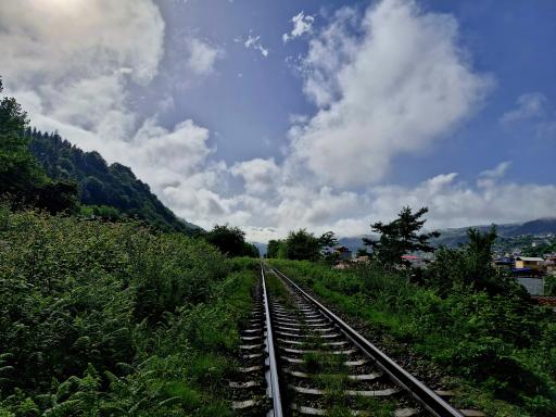 عکس ایستگاه راه آهن زیراب