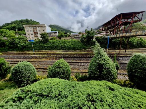 عکس ایستگاه راه آهن زیراب