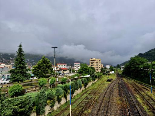 عکس ایستگاه راه آهن زیراب