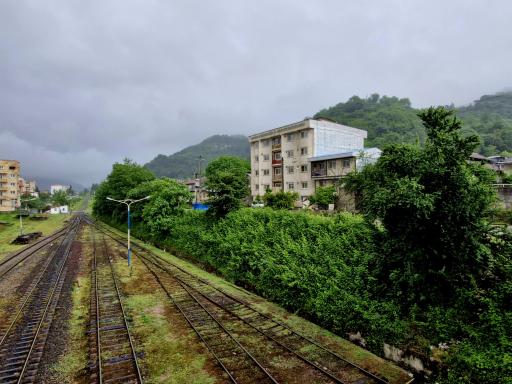 عکس ایستگاه راه آهن زیراب