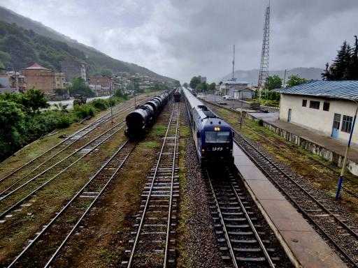 عکس ایستگاه راه آهن زیراب