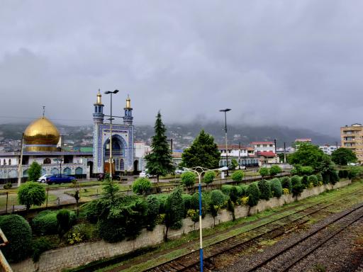 عکس ایستگاه راه آهن زیراب