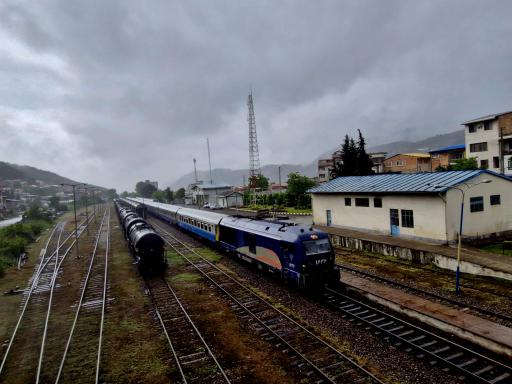 عکس ایستگاه راه آهن زیراب