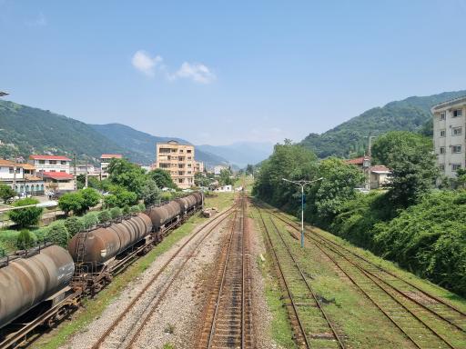 عکس ایستگاه راه آهن زیراب