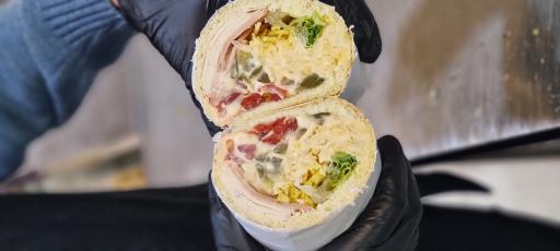 عکس ساندویچ سرد مزه طوری