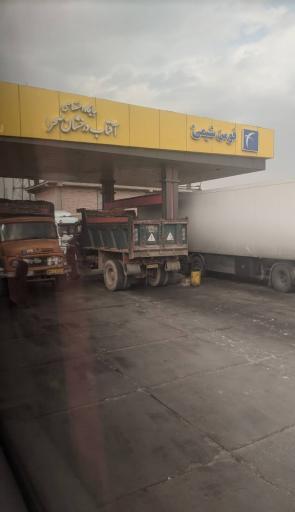 عکس جایگاه سوخت آفتاب درخشان صحرا