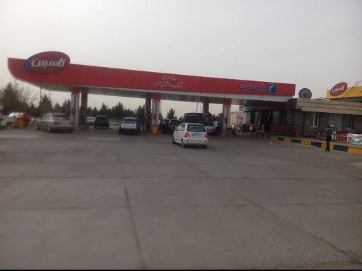 عکس جایگاه سوخت آفتاب درخشان صحرا