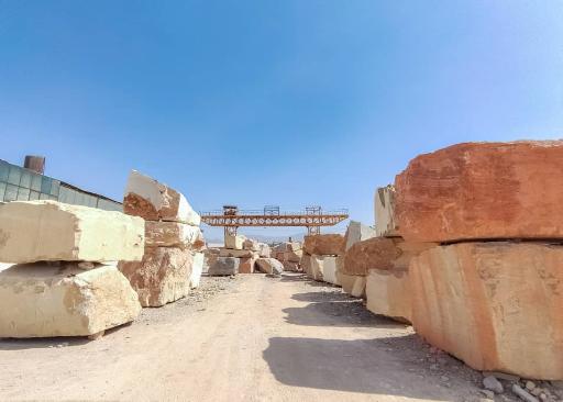 عکس سنگبری کوهرنگ، مجتمع سنگ و سنگفرش سنا