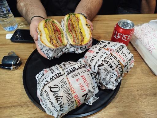 عکس برگر زی