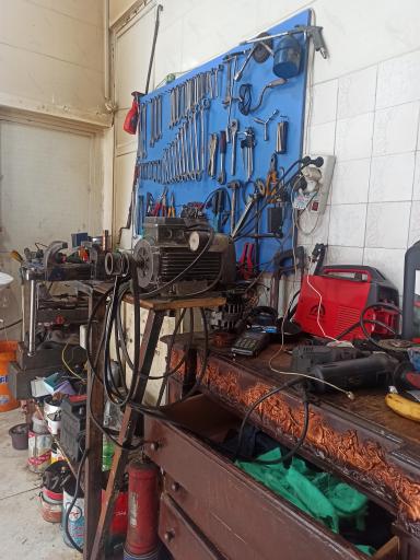 عکس باطریسازی تست موتور بهزاد