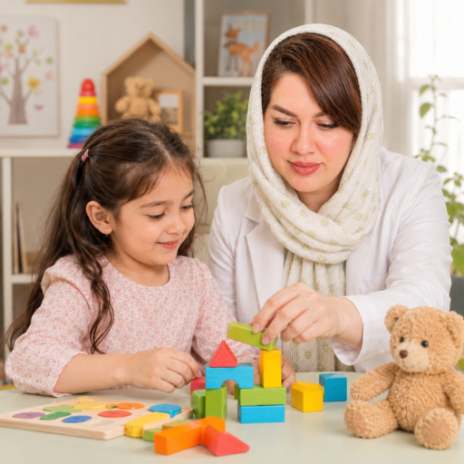 عکس کلینیک گفتاردرمانی و کاردرمانی سعادتی