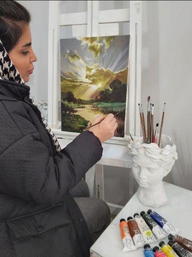 عکس آموزشگاه طراحی و نقاشی آنا