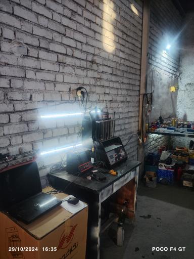 عکس تنظیم موتور و باطری سازی کویر 