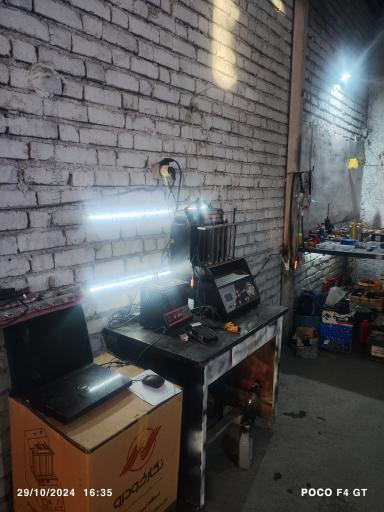 عکس تنظیم موتور و باطری سازی کویر 