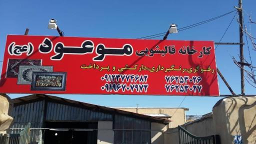 عکس کارخانه قالیشویی موعود عج