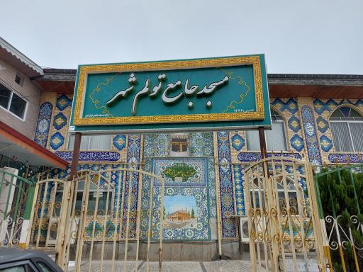 عکس مسجد جامع تولم شهر