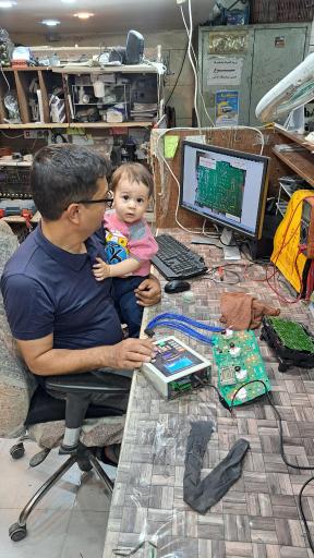 عکس تنظیم موتور حسینی