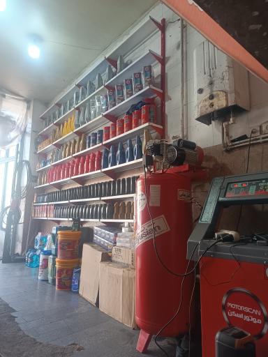 عکس مکانیکی و تعویض روغنی امیر