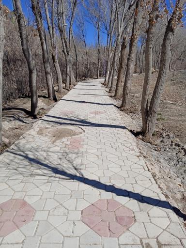 عکس مسیر پیاده روی