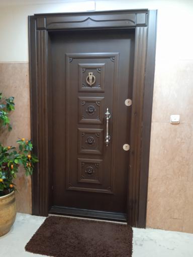 عکس درب چوبی مهرسو در