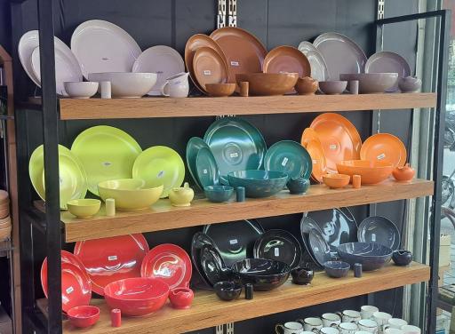 عکس نمایشگاه چینی نسترن