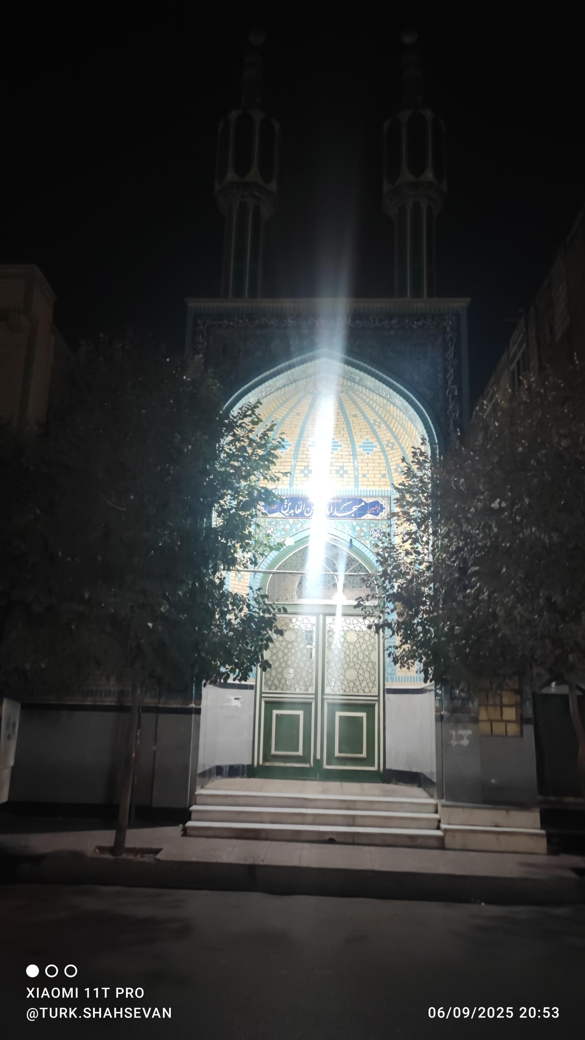 عکس مسجد امام زین العابدین (ع)