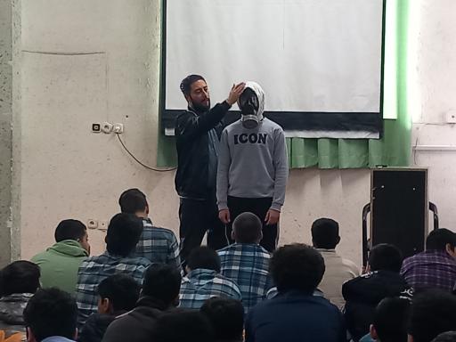 عکس واحد مقاومت بسیج دانش آموزی دبیرستان علویه