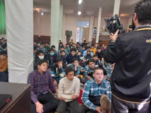 عکس واحد مقاومت بسیج دانش آموزی دبیرستان علویه