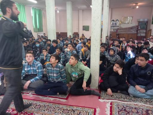 عکس واحد مقاومت بسیج دانش آموزی دبیرستان علویه