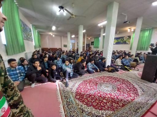 عکس واحد مقاومت بسیج دانش آموزی دبیرستان علویه