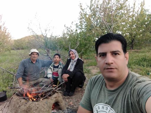 عکس باغ گیلاس آقای  خدایار نصرالهی 