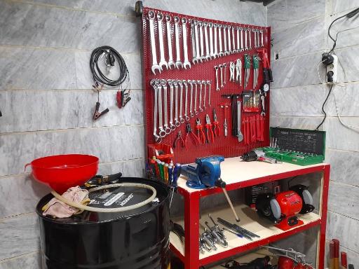 عکس تعمیرگاه موتورسیکلت امیر عباس