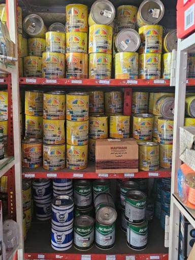 رنگ و ابزار خاک باز