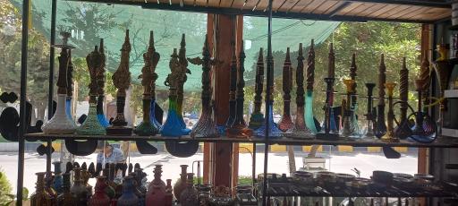 عکس قلیان سرای مه آلود 