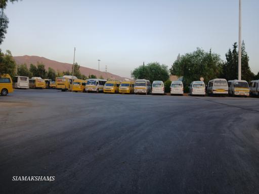 عکس پارکینگ سازمان اتوبوسرانی  والفجر