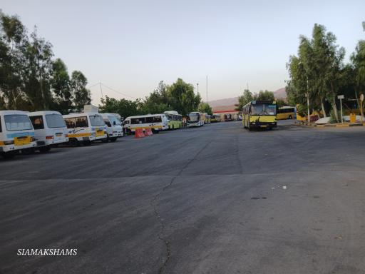 عکس پارکینگ سازمان اتوبوسرانی  والفجر