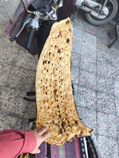عکس نانوایی سنگک انصاری