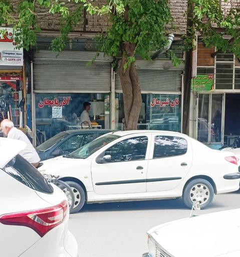 عکس نان شیرمال آذربایجان