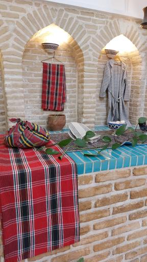 عکس حمام خان یزد و سفره خانه حمام خان