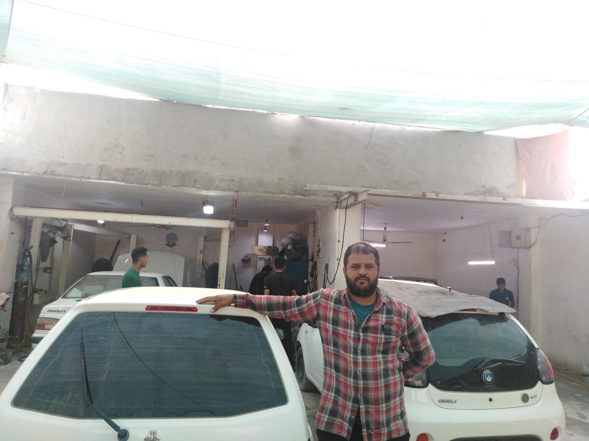 عکس صافکاری خودرو استاد هادی خلف‌زاده