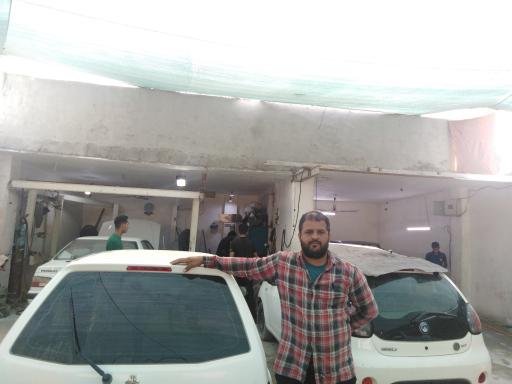 عکس صافکاری خودرو استاد هادی خلف‌زاده