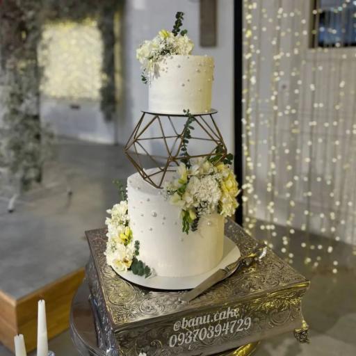 عکس کیک خانگی بانو کیک