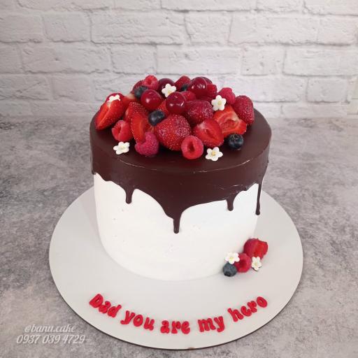 عکس کیک خانگی بانو کیک