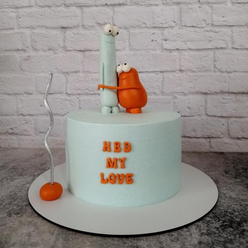 عکس کیک خانگی بانو کیک